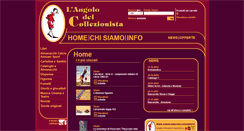 Desktop Screenshot of angolodelcollezionista.com